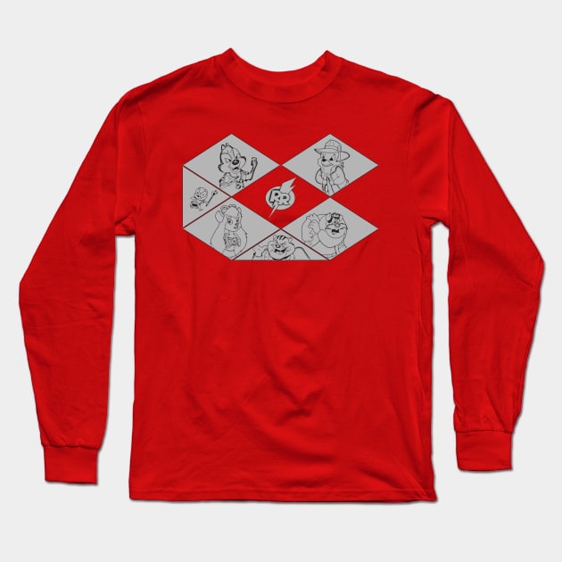 Rescue Rangers Long Sleeve T-Shirt by arxitrav